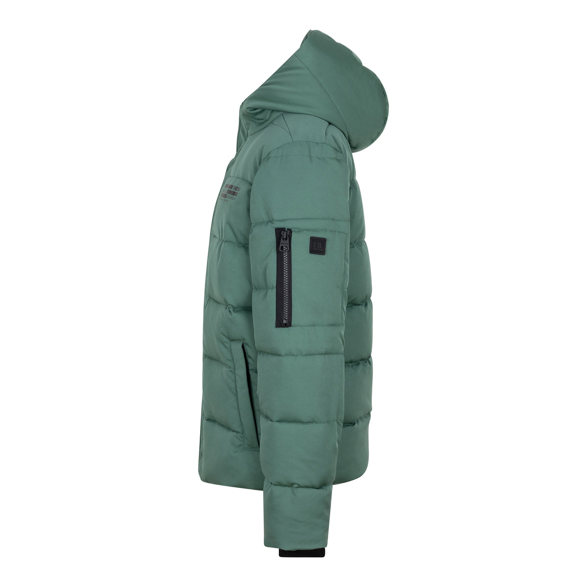 Puffer Jacket Indian | Washed Green