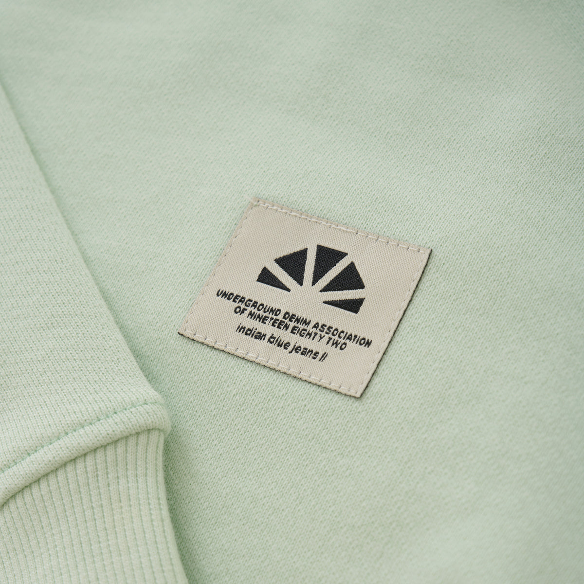 Sweater Backprint I Fade Mint