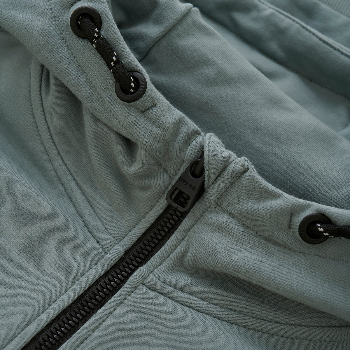 Hooded Zipper Sweater I Stormy Sea