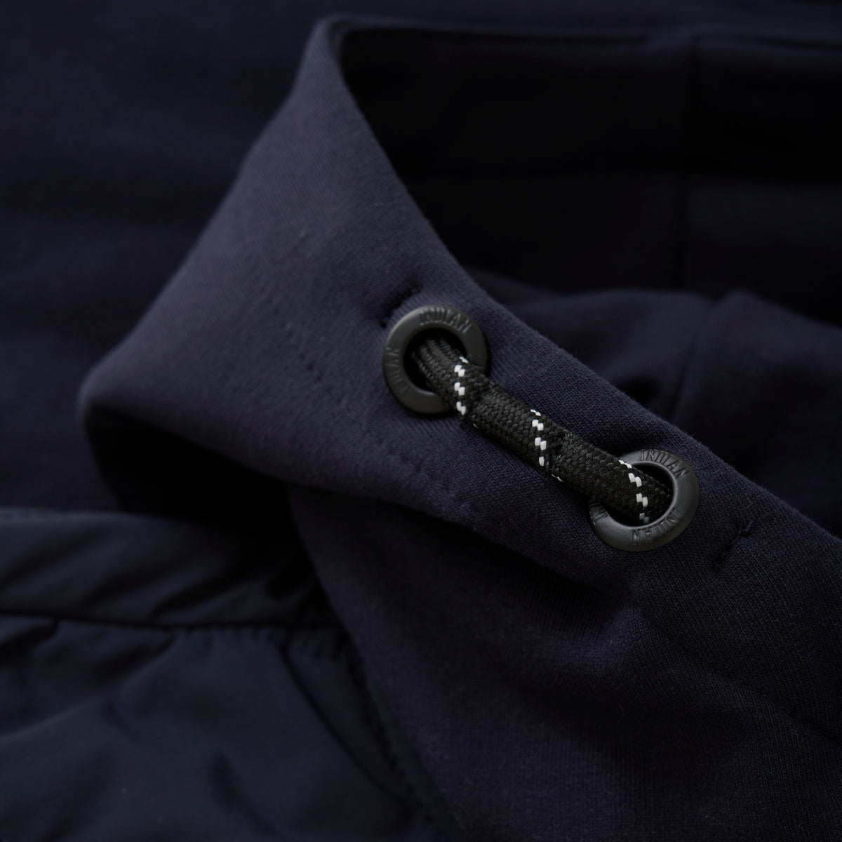 Hooded Zipped Jacket I Night