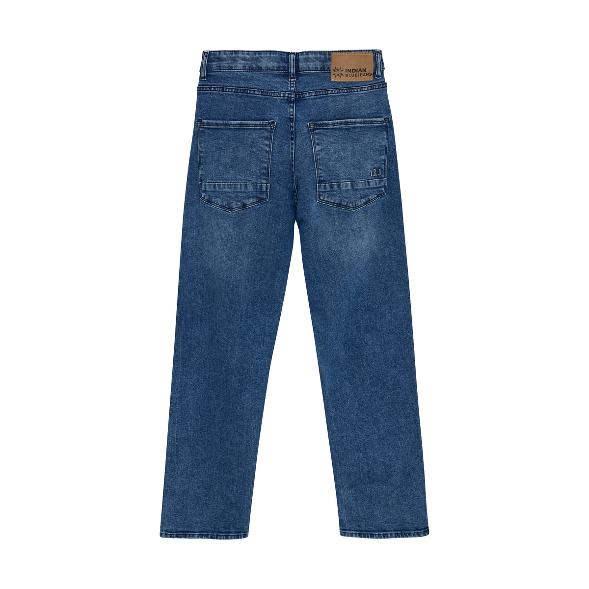 2455 Baggy Fit Straight Blue G | Blue Grey Denim