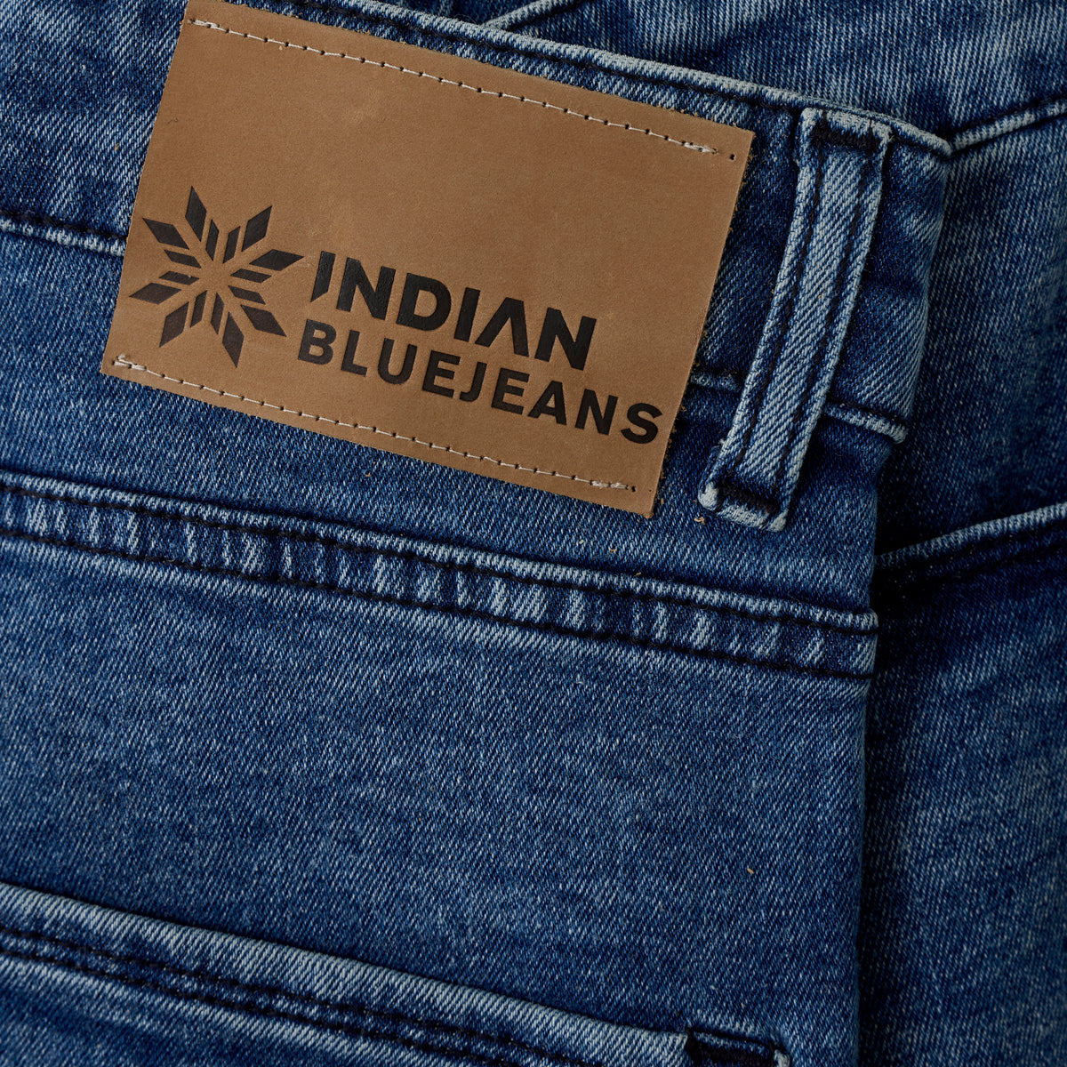 2455 Baggy Fit Straight Blue G | Blue Grey Denim