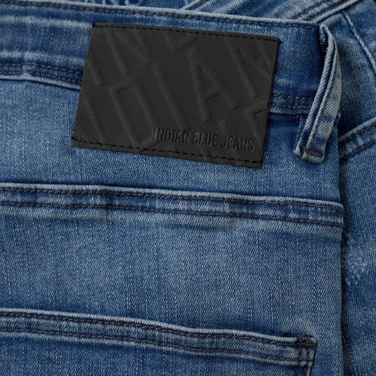 2557 Wide Straight Blue Jeans | Medium Denim