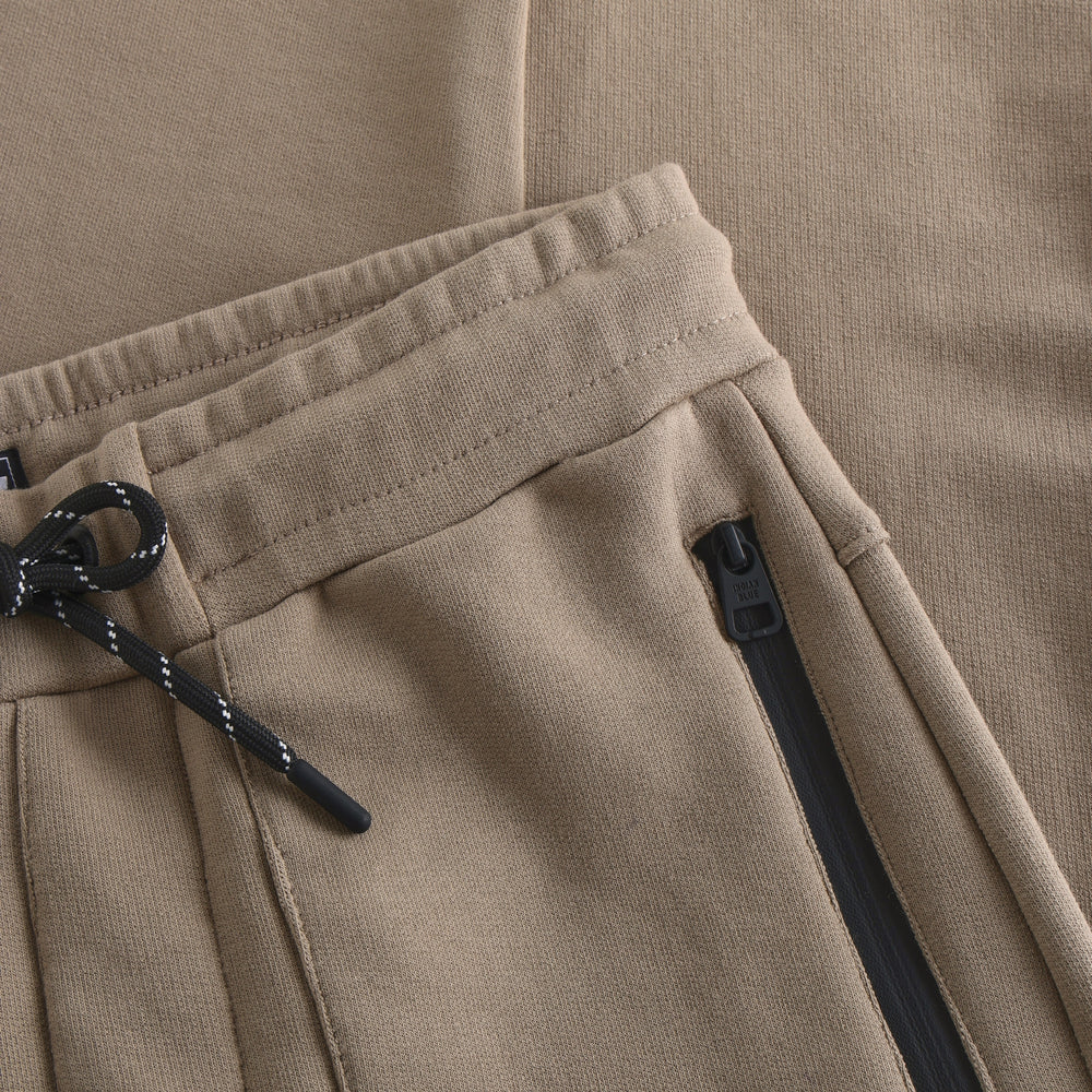 Jog Pants Zip | Timber Wolf
