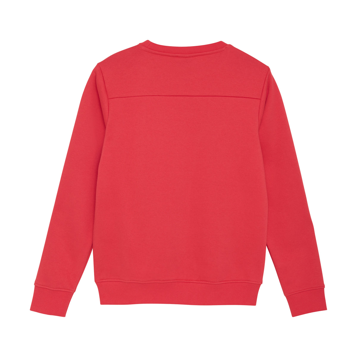 Sweater Print Sleeve I Hibiscus Red