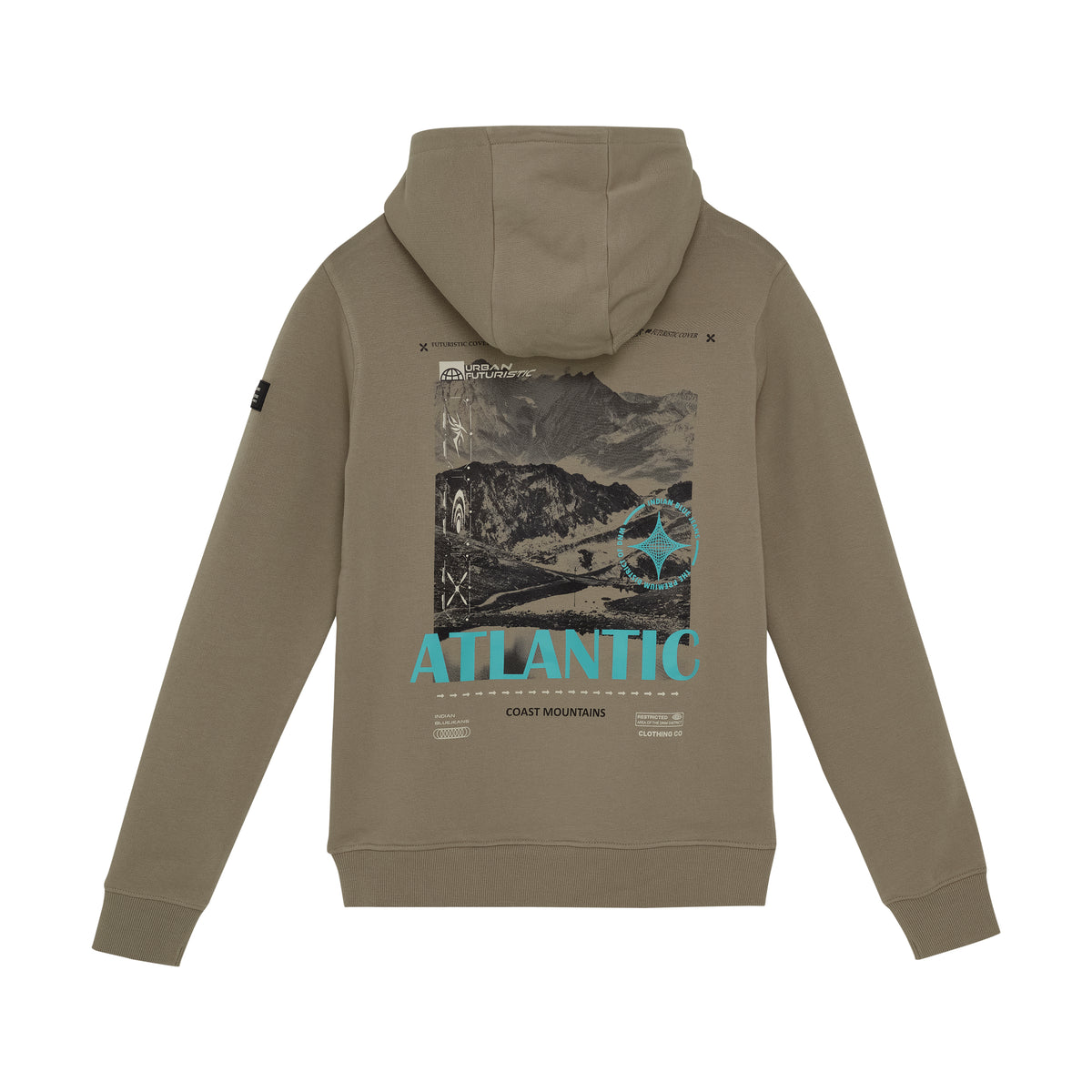 Hoodie Backprint | Timber Wolf