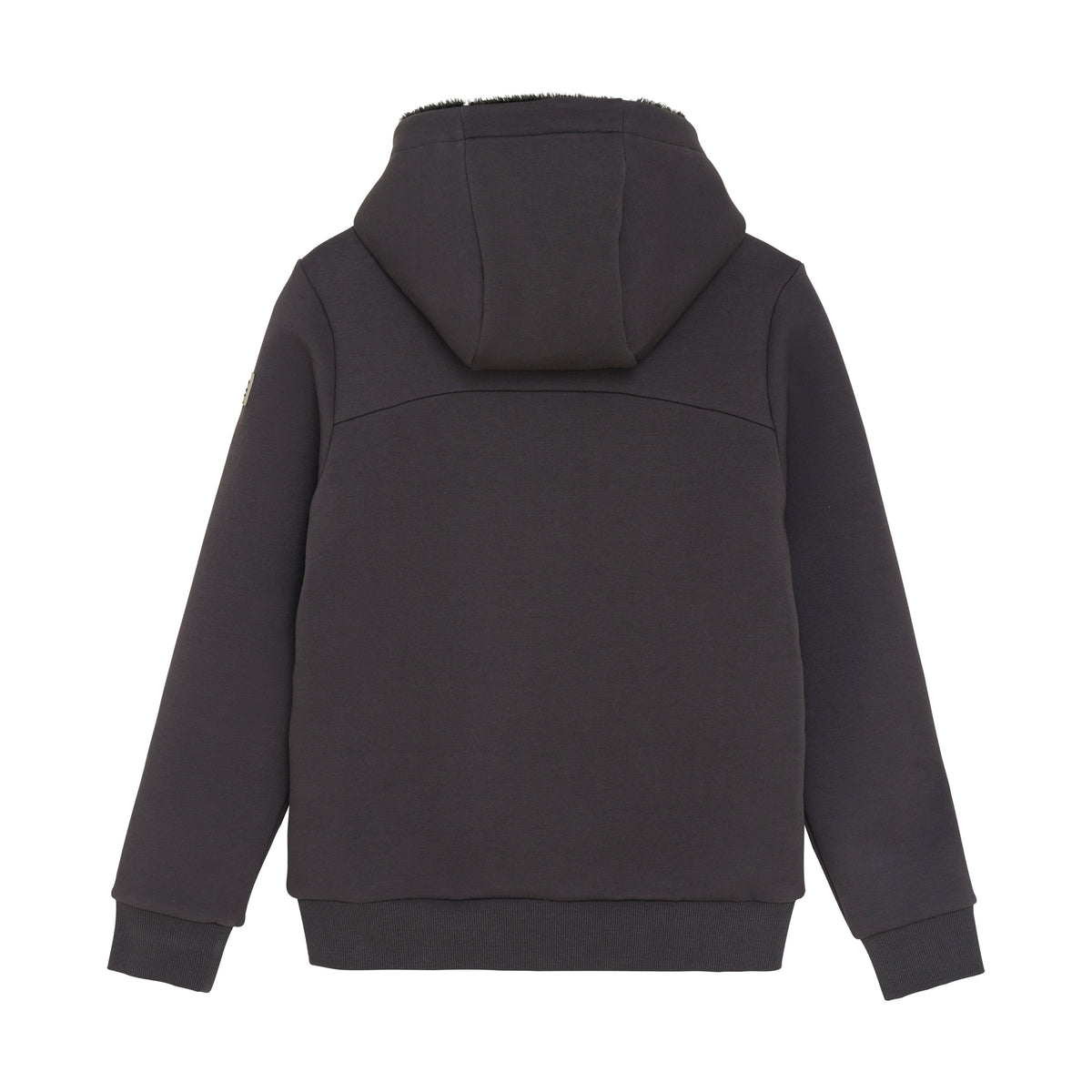 Hooded Zip Teddy | Phantom