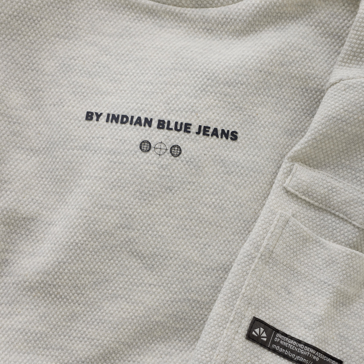 T-Shirt Longsleeve Sleeve Pkt | Light Grey Melange