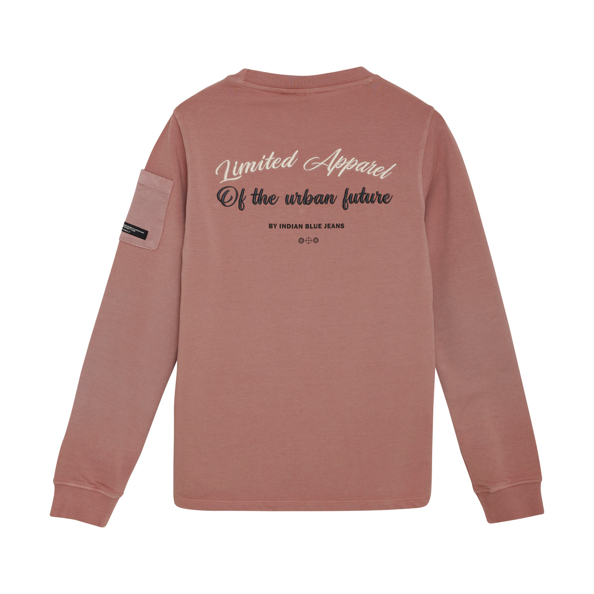 T-Shirt Longsleeve Backprint | Burlwood