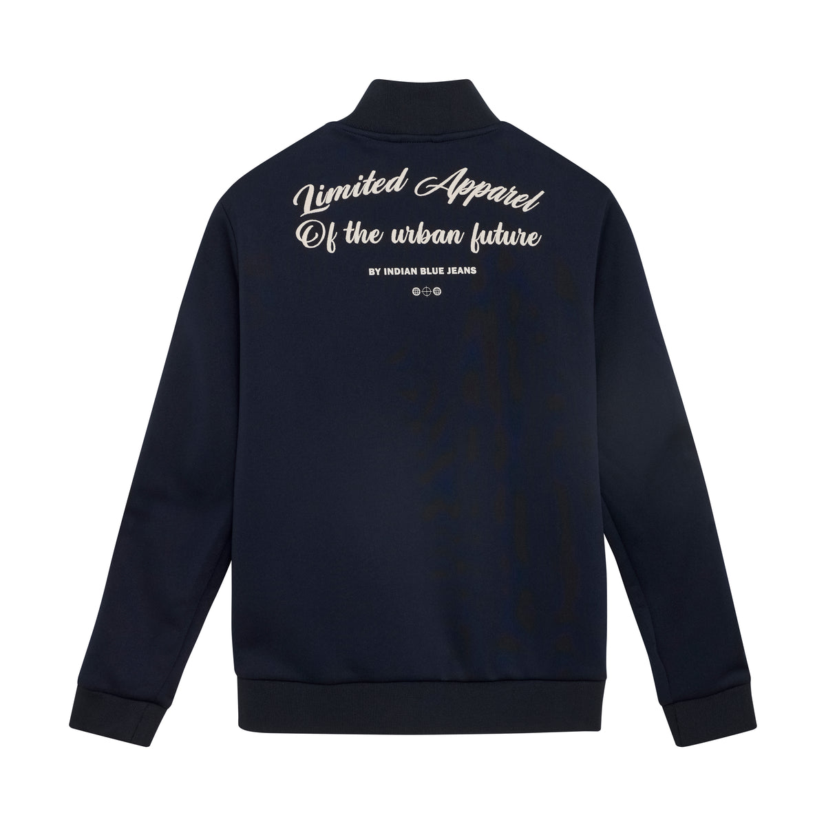 Zipper Jacket Contrast Sleeve | Night
