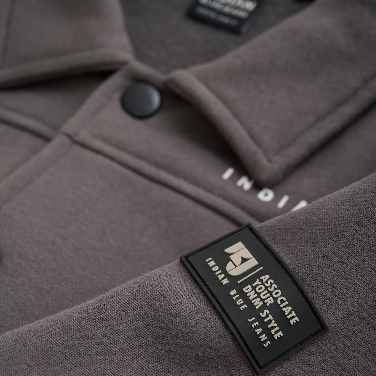 Shirt Jacket Brushed | Thunderstorm