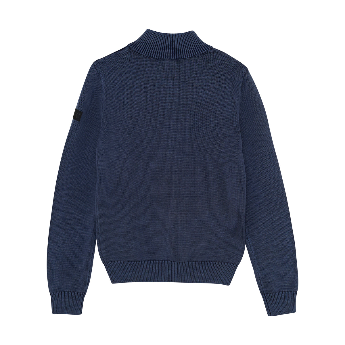 Knitted Col Buttons Washed | Night