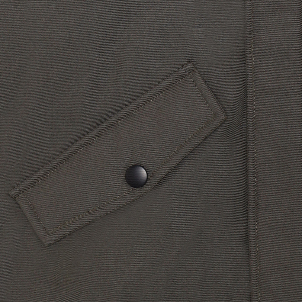Hooded Jacket Twill | Dark Shadow
