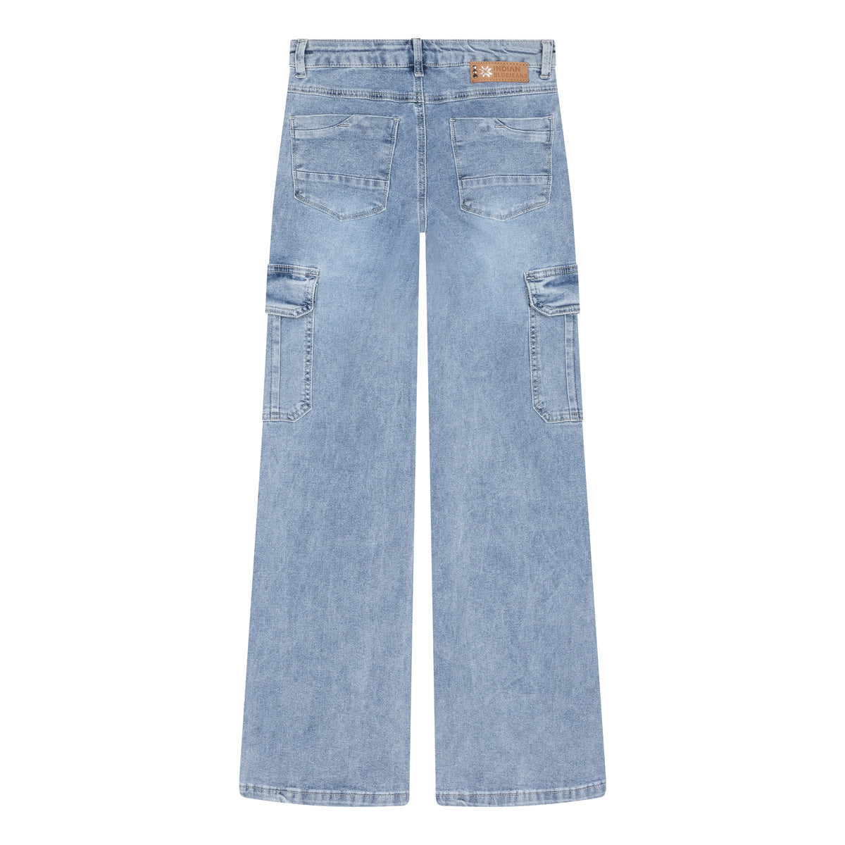 Cargo Denim Wide Fit | Light Denim