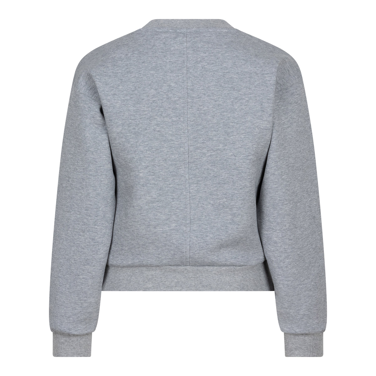 Sweater Indian Blue | Dark Grey Melange