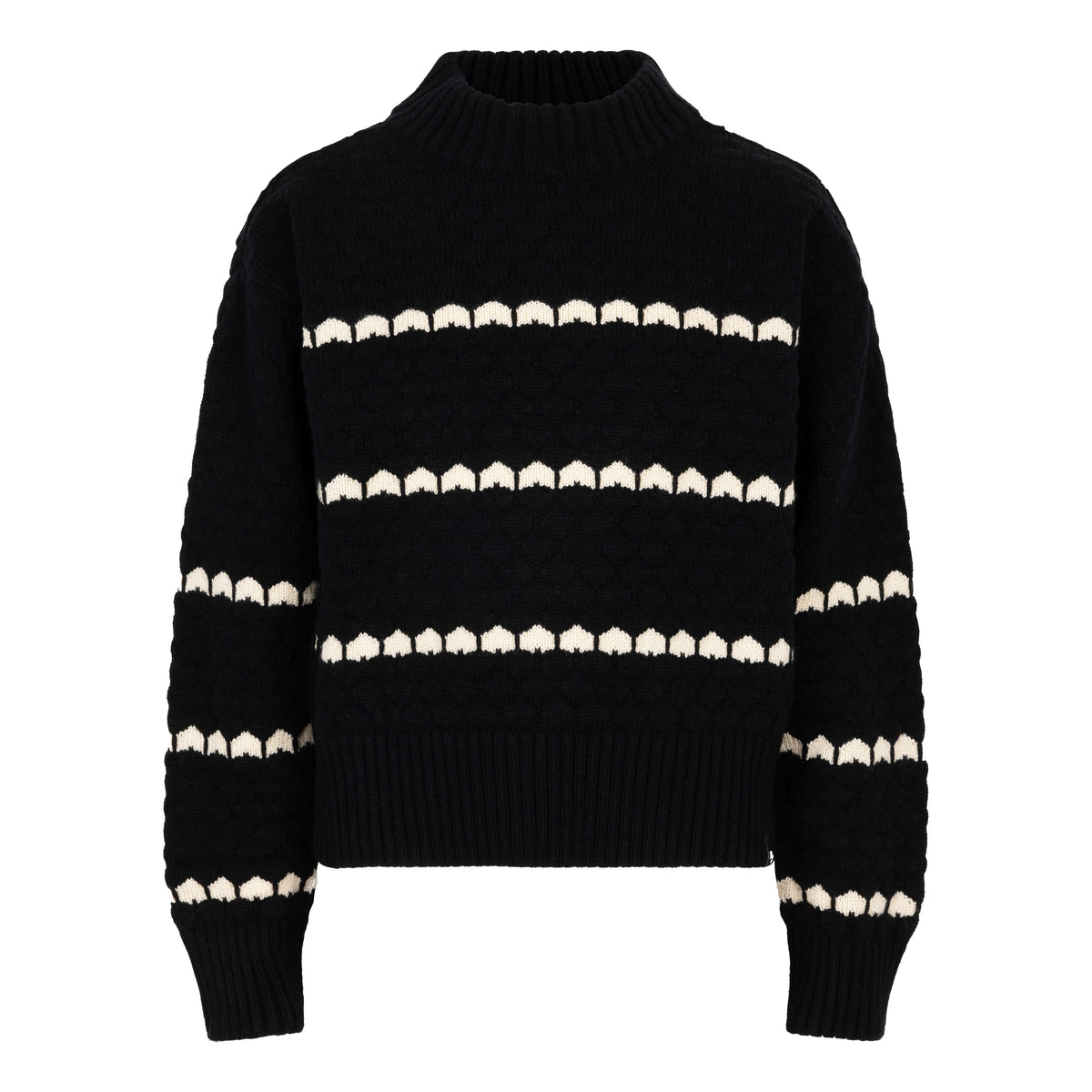 Knitwear Honey Comb | Black