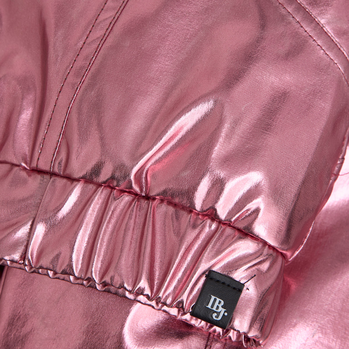 Metallic Biker Jacket I  Moonlite Mauve