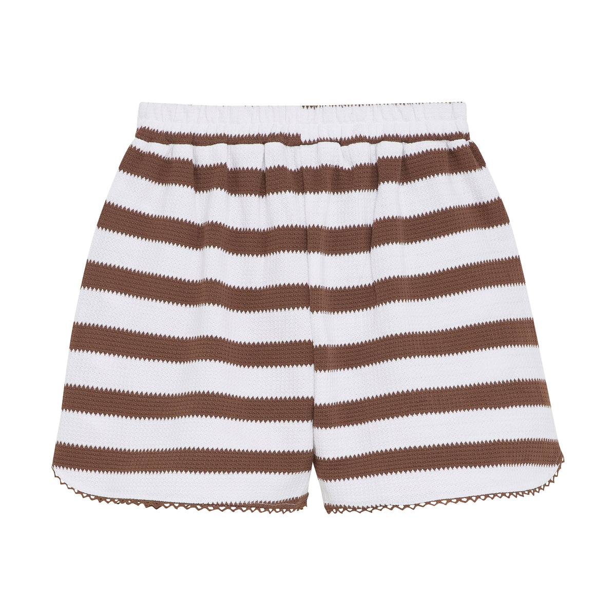 Shorts Striped I Cocoa Brown