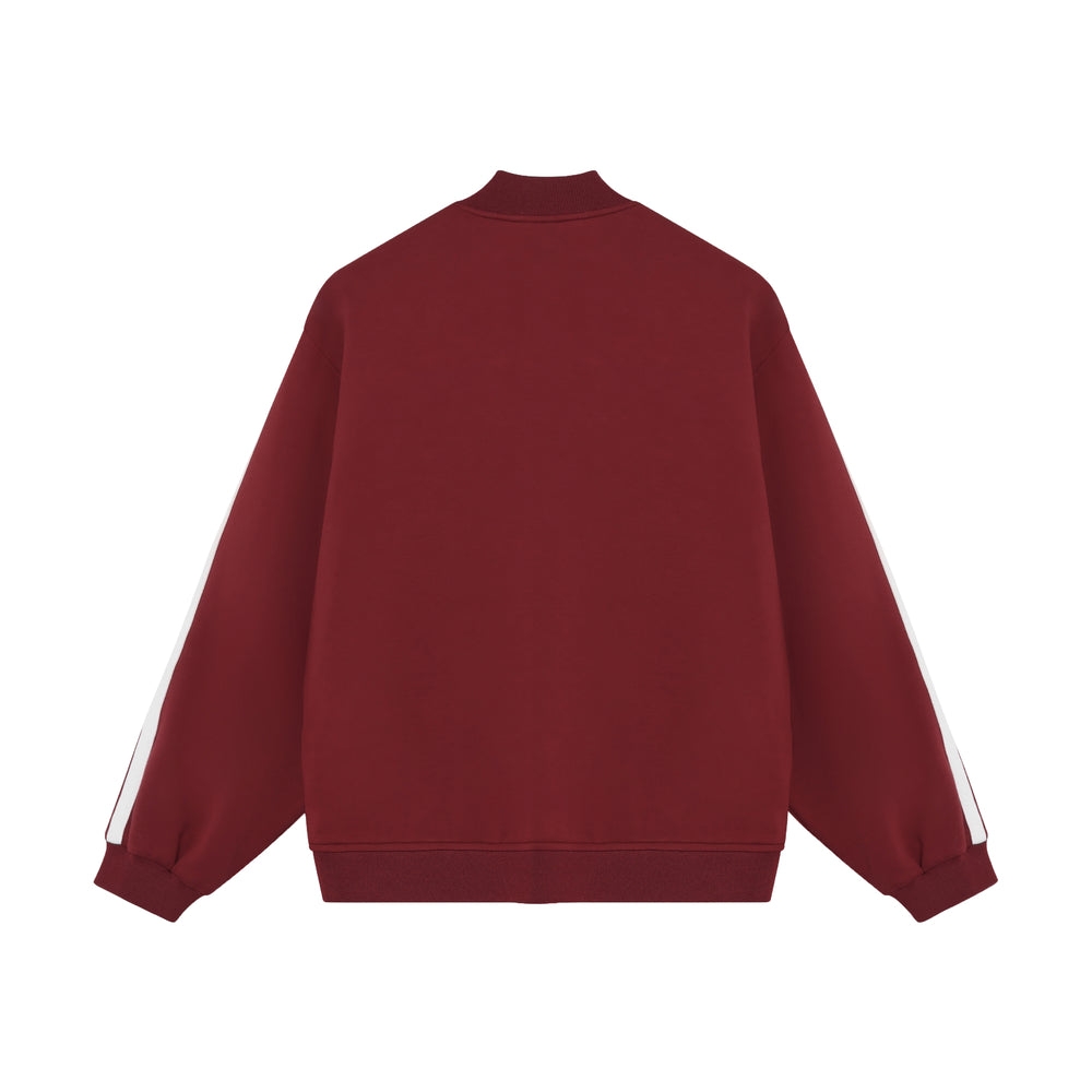 Sporty Jacket | Red Plum