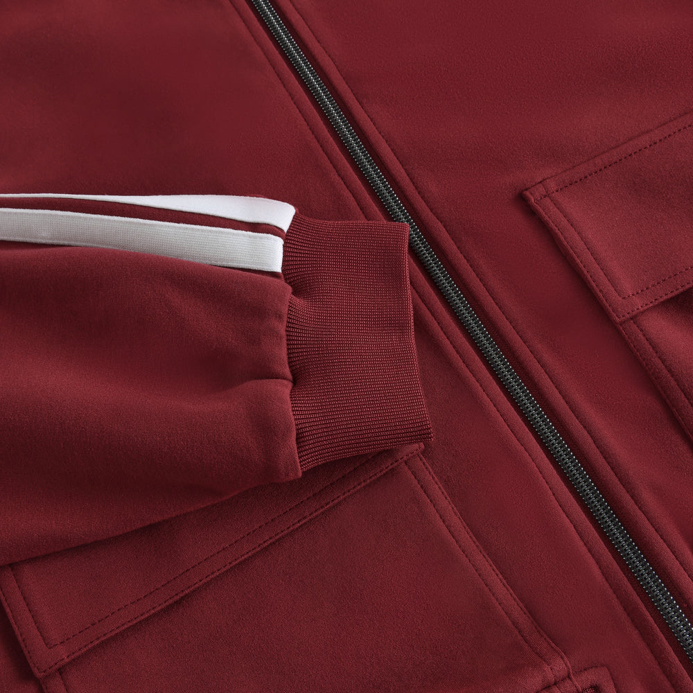 Sporty Jacket | Red Plum