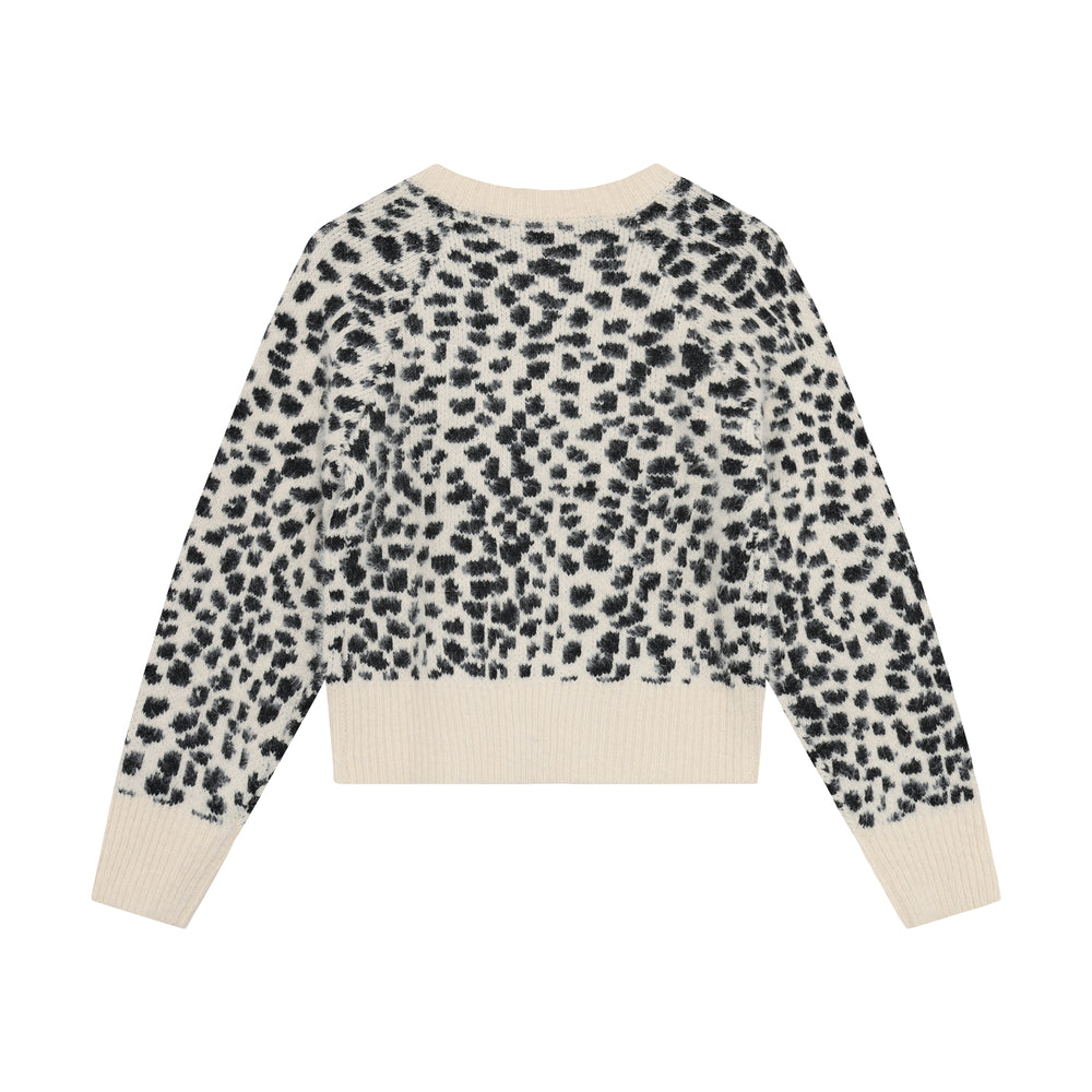Knitted Spotty | Sandshell