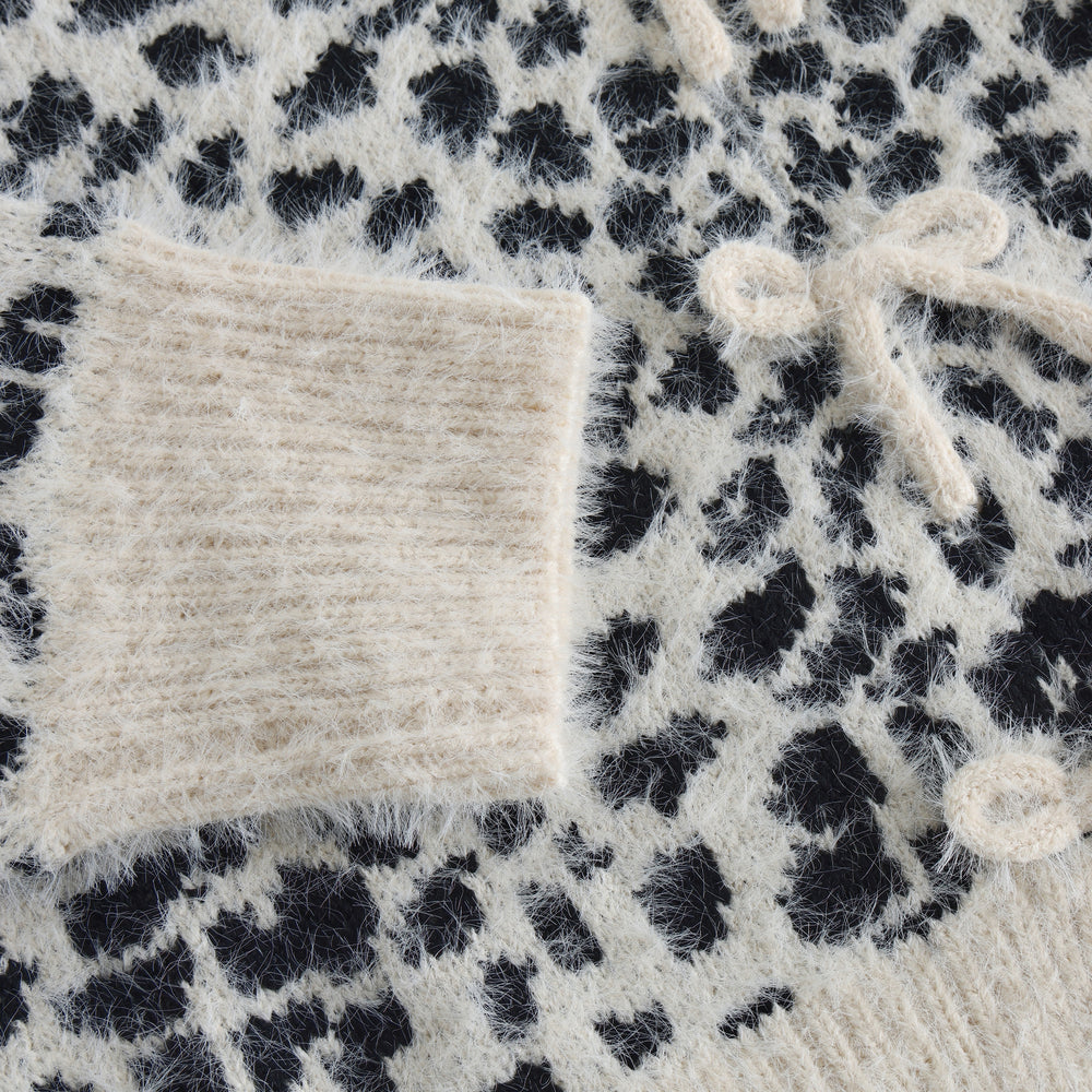 Knitted Spotty | Sandshell