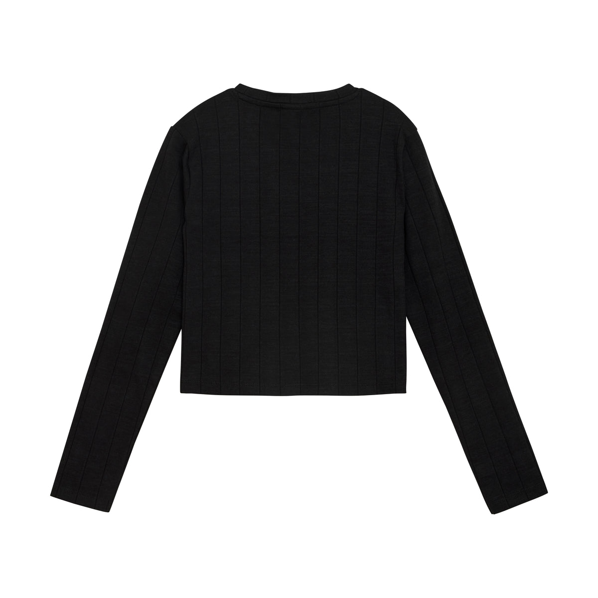 Longsleeve Cropped | Black