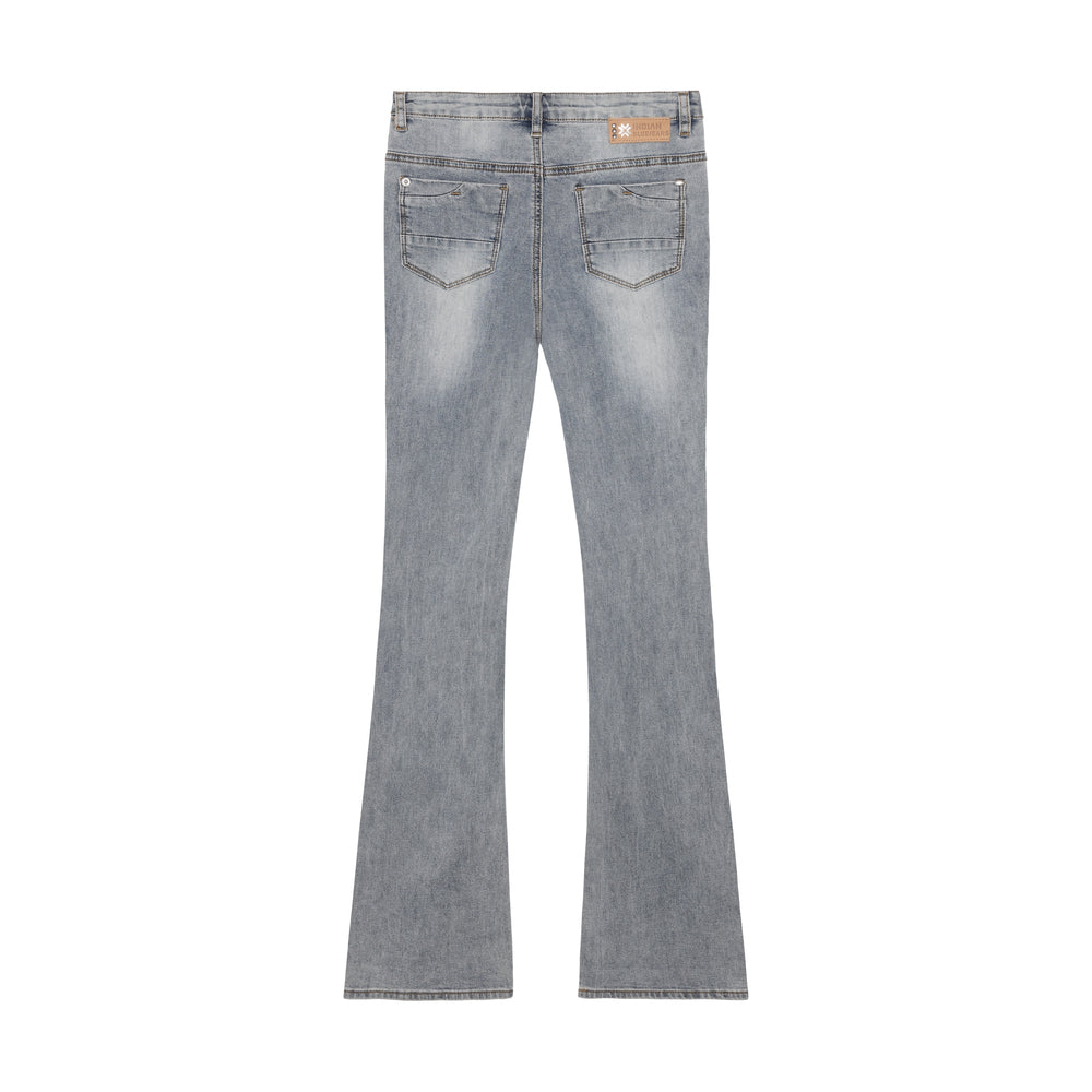 Flared Fit Medium Denim | Medium Denim