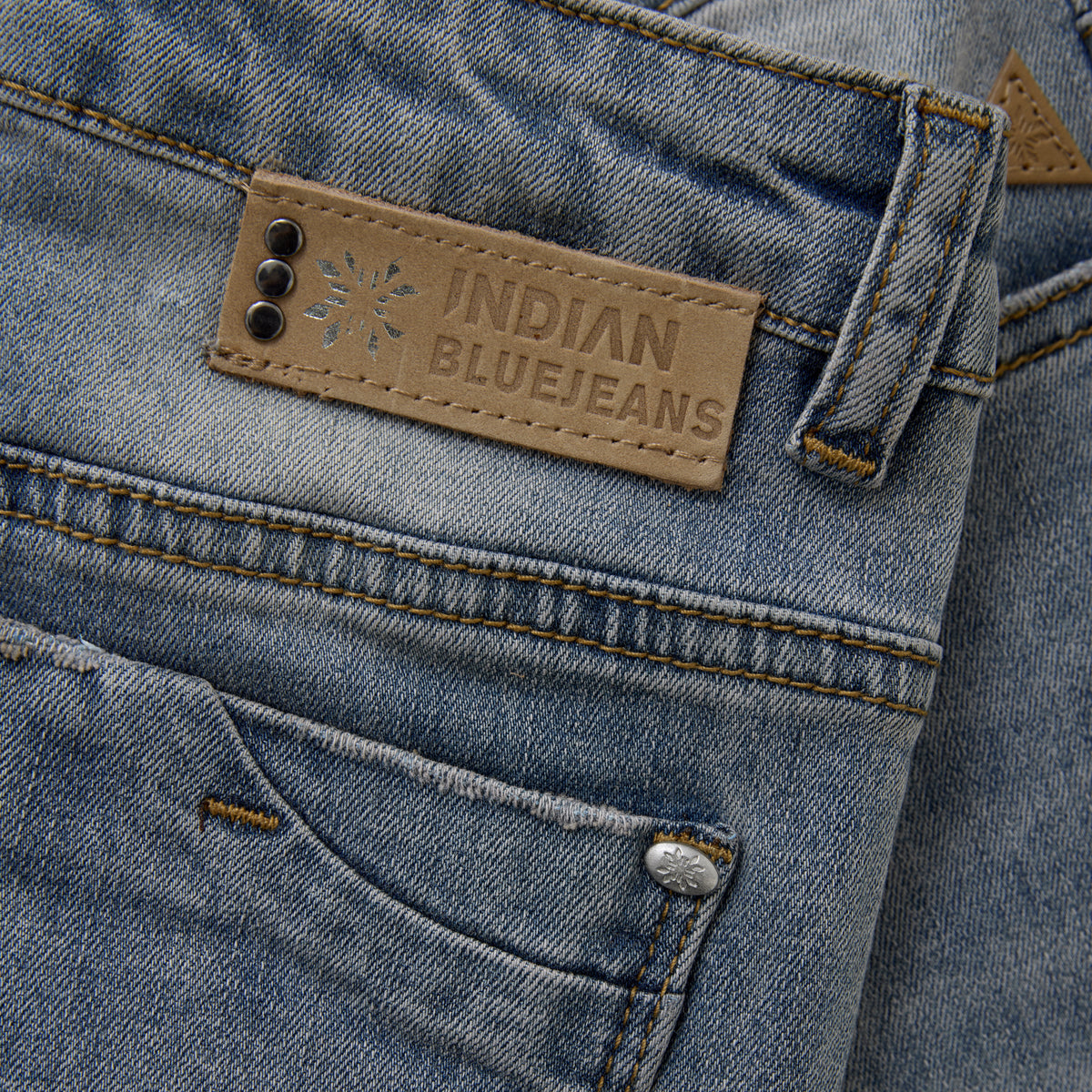 Flared Fit Medium Denim | Medium Denim