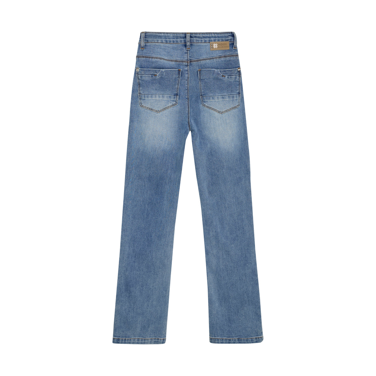 Wide Straight Fit | Medium Denim