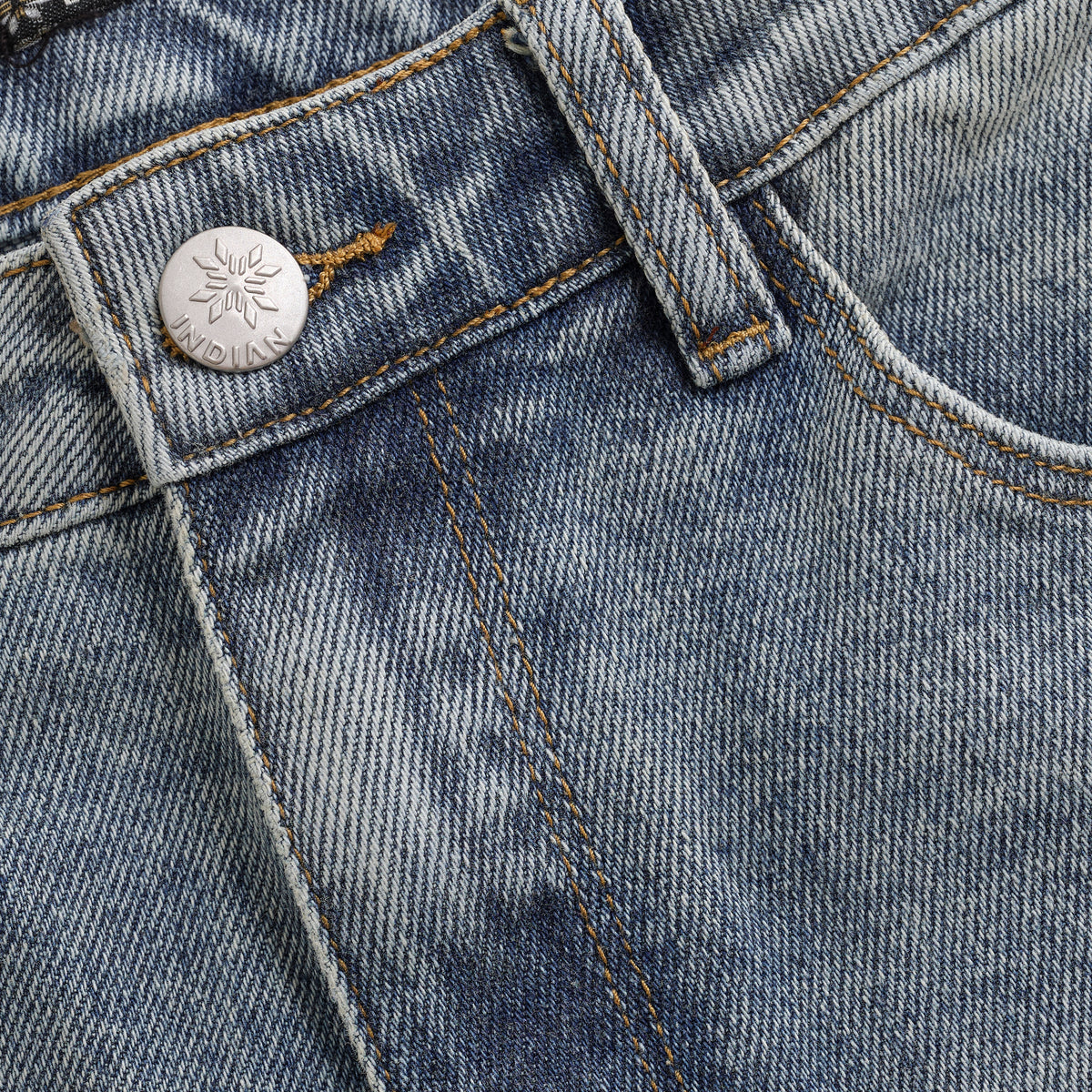Balloon Fit Light Denim | Light Blue Denim