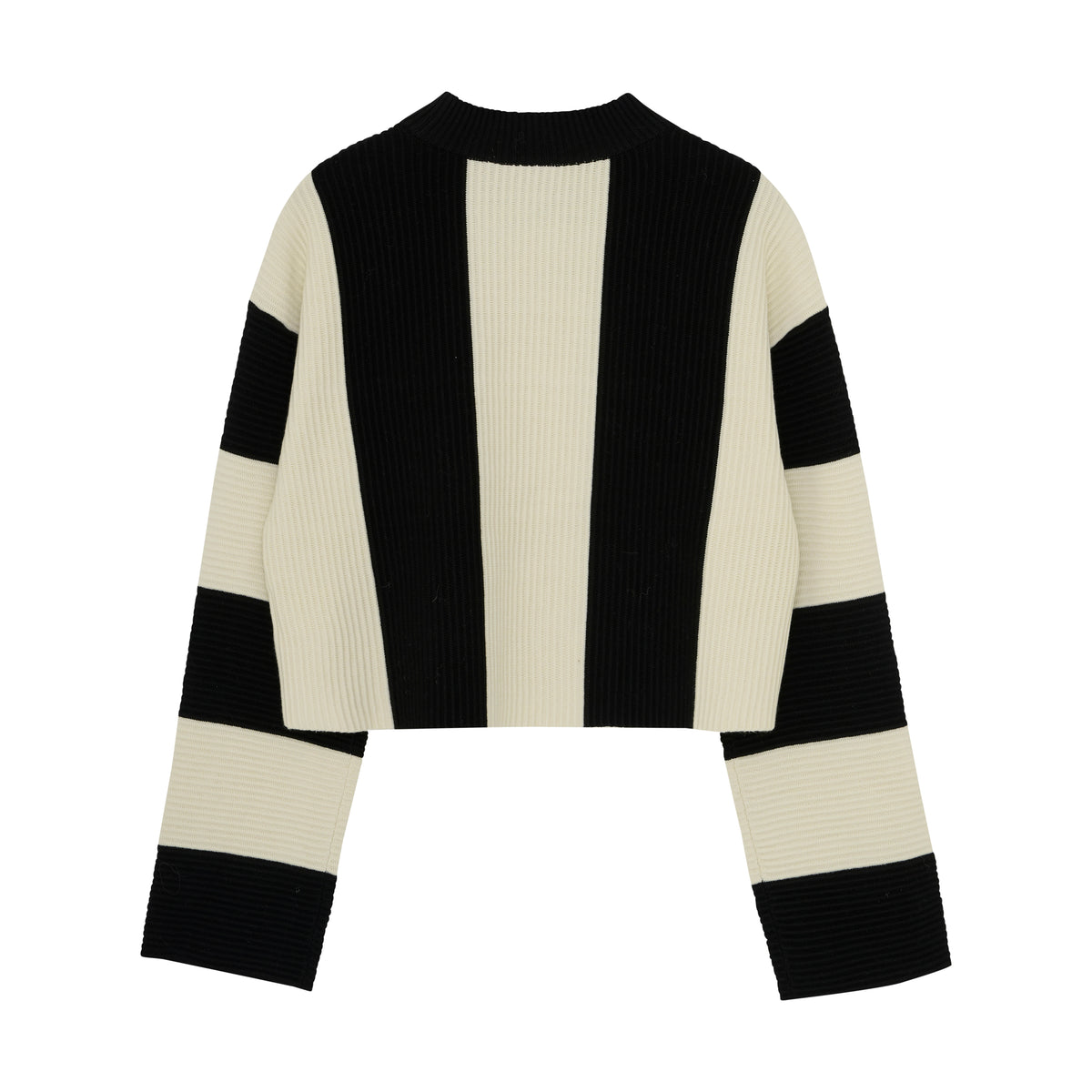 Knitwear Stripe | Black