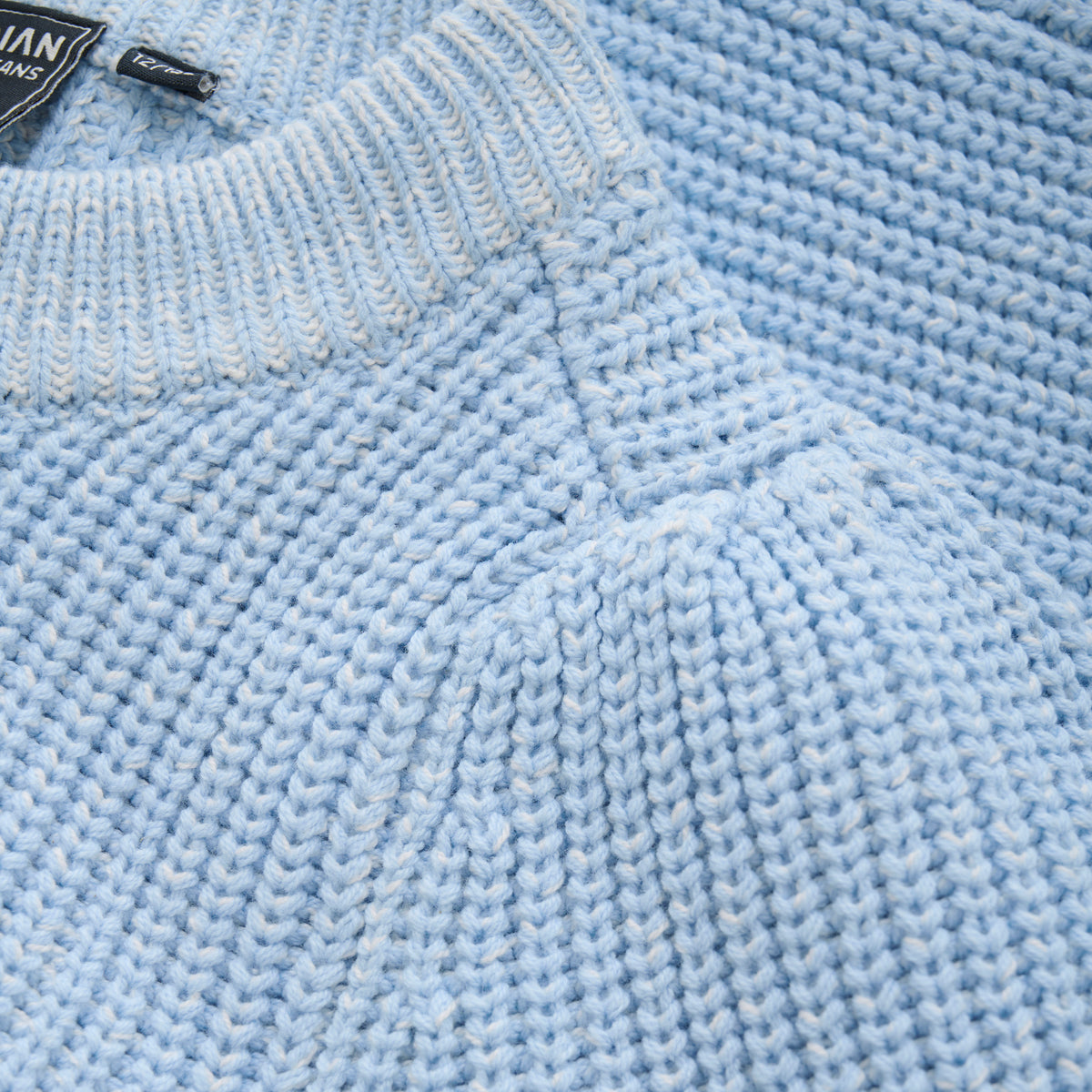 Knitwear Melange | Chambray Blue