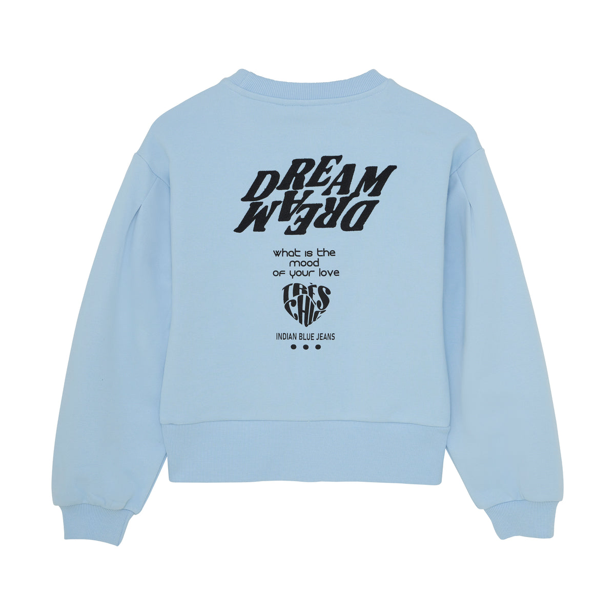 Sweater Embroidery | Chambray Blue
