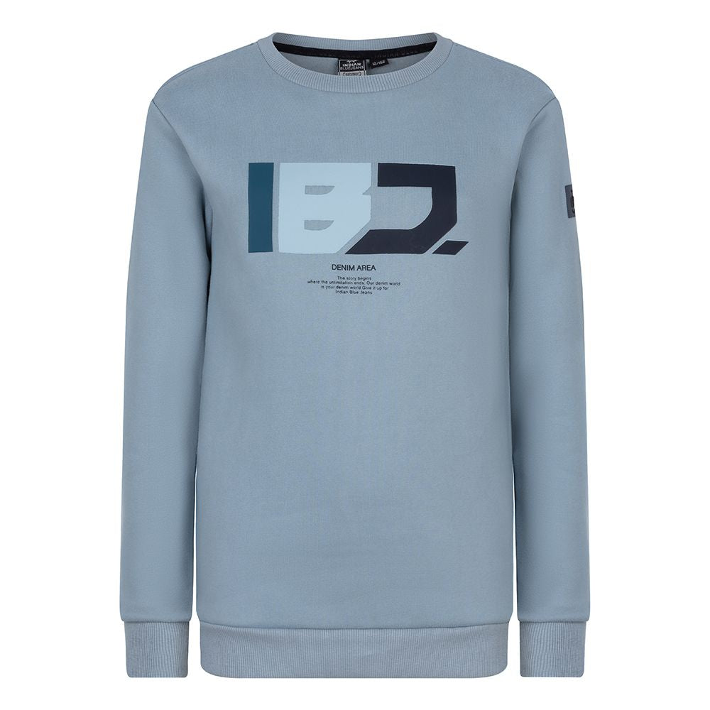Sweater IBJ Denim Area | Azure Blue