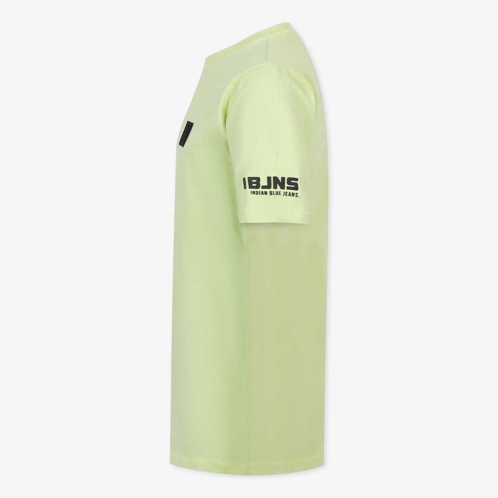 T-Shirt Fancy Basic Long | Pistache Green