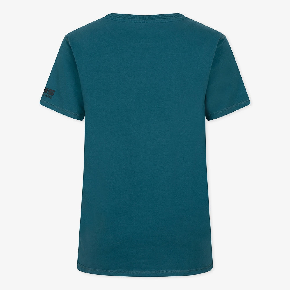 T-Shirt Fancy Basic Long | Pacific Green