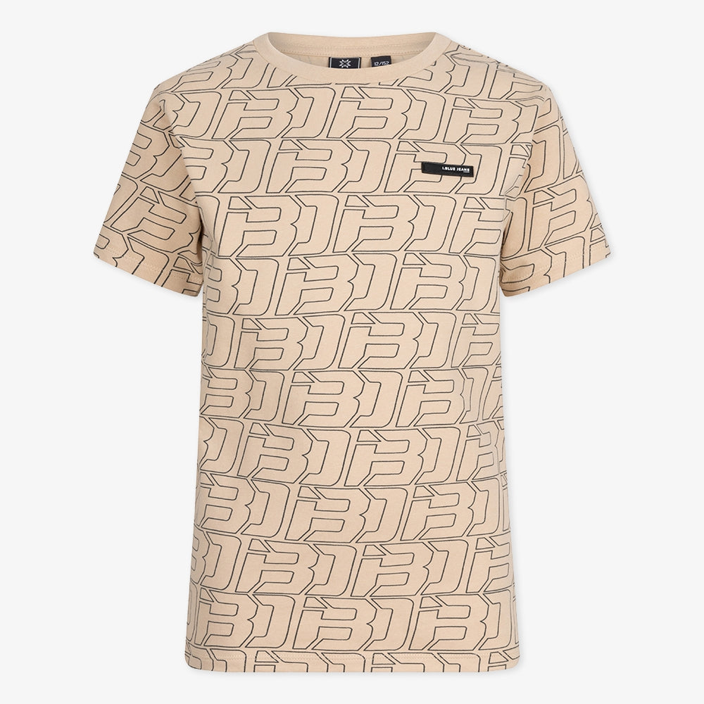 T-Shirt IBJ all over print | Light Sand