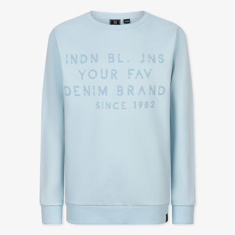 Sweater INDN BL JNS | Frosty Blue