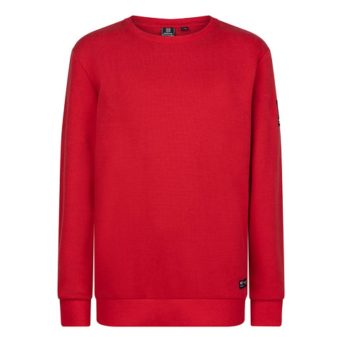 Sweater Basic Rib | Fiery Red