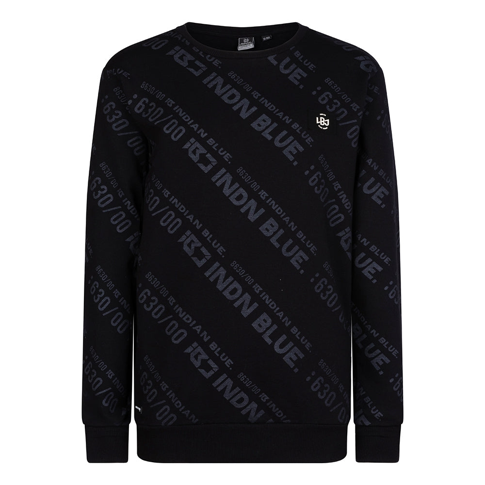 Sweater Indian all over | Black