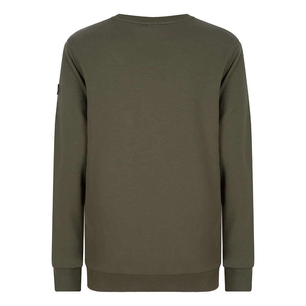 Sweater IBJ Denim Area | Camo Green