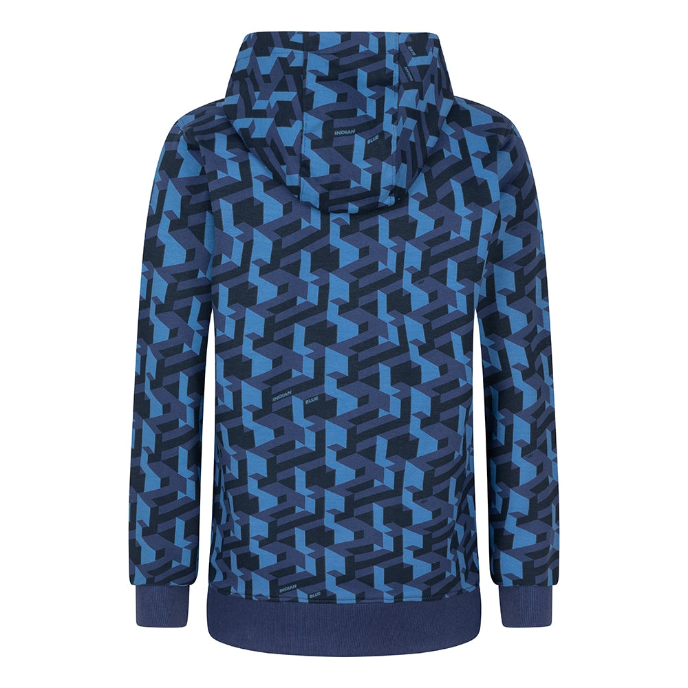 Hoodie Graphic Indian | Evening Blue