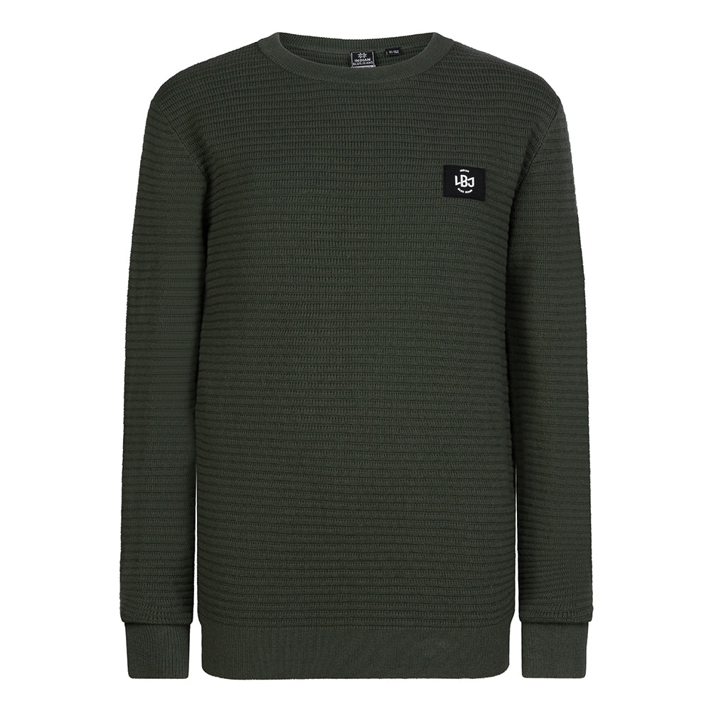 Knitted Sweater indian | Camo Green