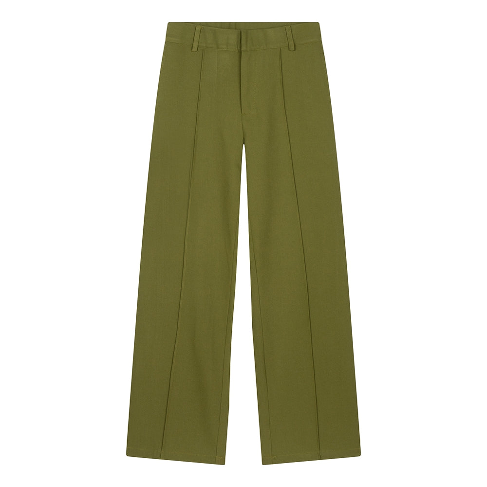 Wide Pants Pantalon | Bright Moss