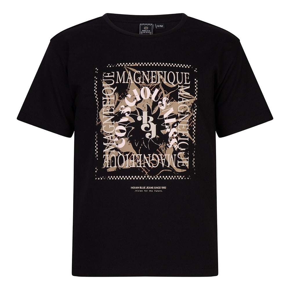 Organic T-shirt SS Magnefique Tee | Black