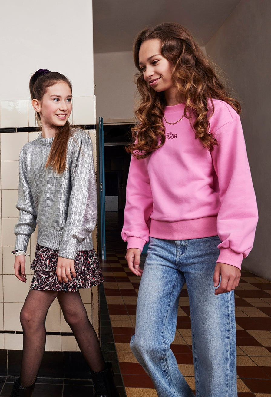 Sweater Print | Aurora Pink