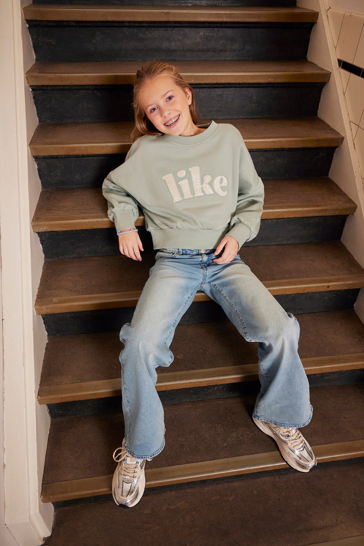 Sweater Satin | Iceberg Green