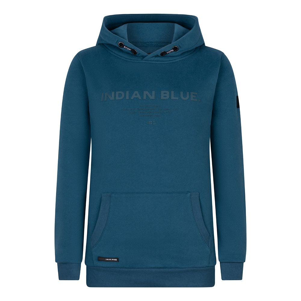 Hoodie Indian Blue | Petrolium Blue